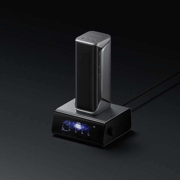 La EcoFlow Rapid Pro X puede cargarse a una potencia de hasta 320 W. (Fuente de la imagen: EcoFlow)