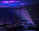 El proyector de luz Govee Galaxy Light Pro puede crear una experiencia relajante con imágenes estrelladas y ruido blanco. (Fuente de la imagen: Govee)