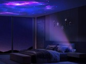 El proyector de luz Govee Galaxy Light Pro puede crear una experiencia relajante con imágenes estrelladas y ruido blanco. (Fuente de la imagen: Govee)