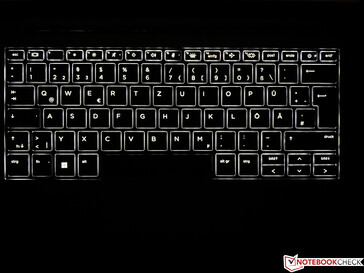 Iluminación del teclado