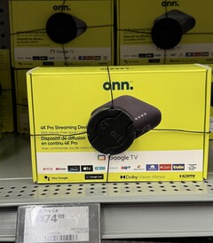 El Onn 4K Pro cuesta 74,98 dólares canadienses en Canadá. (Fuente de la imagen: u/Adammay20 en Reddit)