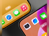 Oppo Find X8 aparentemente tiene biseles ligeramente más delgados que el iPhone 16 Pro (Fuente de la imagen: Zhou Yibao - editado)