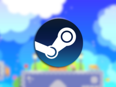 ROTA: Bend Gravity ya es gratuito y cuenta con 50 gemas coleccionables, ocho mundos de colores brillantes y un montón de puzles de empujar bloques, tirar de ellos y de gravedad. En la imagen, una captura de pantalla del juego con el logotipo de Steam superpuesto. (Fuente de la imagen: Steam - Editado)