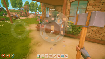 En la imagen: Una captura de pantalla de juego de Solarpunk.