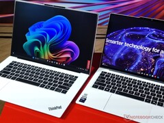 El ThinkPad X9 Aura Edition se ha mostrado en color Blanco Glacial (fuente de la imagen: Notebookcheck)