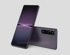 El Xperia 1 V será difícil de distinguir de su predecesor. (Fuente de la imagen: GreenSmartphones y @OnLeaks)