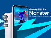 El Galaxy M14. (Fuente: Samsung vía Amazon.in)