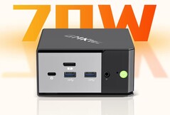 El mini PC GMK Evo X1 contará con un TDP de 70 W para su APU Ryzen AI HX 370. (Fuente de la imagen: Bilibili)
