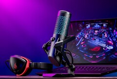 El ROG Carnyx es un micrófono de condensador USB con monitorización directa de auriculares (Fuente de la imagen: Asus)