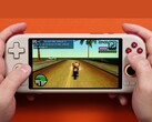 Consola portátil Mangmi Air X ejecutando Grand Theft Auto: Vice City Stories. (Fuente de la imagen: Joey's Retro Handhelds)