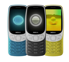 De momento, el Nokia 3210 2024 se ha presentado en tres colores. (Fuente de la imagen: WinFuture & @rquandt)