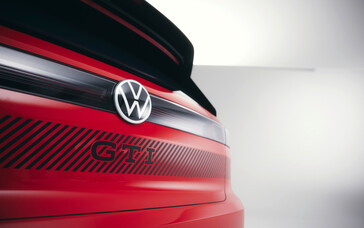 VW ha dado a la parte trasera del ID. GTI un toque ligeramente retro, apoyándose de nuevo en la marca GTI. (Fuente de la imagen: Volkswagen)