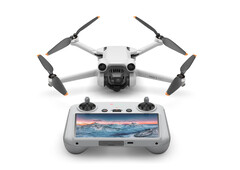 El Mini 3 Pro ahora es compatible con el DJI RC Pro, que se lanzó con el dron Mavic 3. (Fuente de la imagen: DJI)