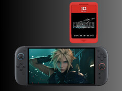Final Fantasy 7 Remake Intergrade Switch 2 Game-Key Card mockup (Fuente de la imagen: Nintendo of America, Square Enix con ediciones)