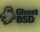 Logotipo no oficial de GhostBSD Linux basado en FreeBSD (Fuente de la imagen: Generado usando OpenAI)