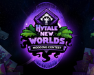 Un banner anunciando el concurso de modding de Nuevos Mundos de Hytale