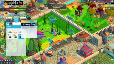 En la imagen: una captura de pantalla del juego Parkasaurus.