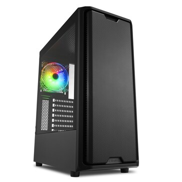 Caja compacta ATX Sharkoon SK3 RGB (Fuente: Sharkoon)