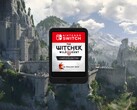 Se muestra el cartucho de The Witcher 3 Complete Edition para Switch.
