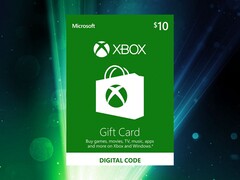Se muestra la tarjeta regalo Xbox (Fuente de la imagen: Amazon, Xbox Wire con ediciones)