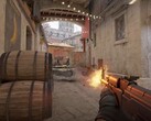 Un AK-47 siendo disparado en Counter Strike 2.