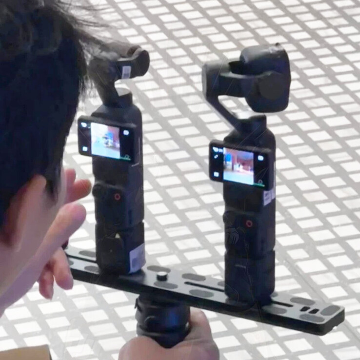 Las mismas dos cámaras Osmo Pocket sin estrenar sometidas a pruebas públicas. (Fuente de la imagen: vía Igor Bogdanov)
