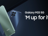 El Galaxy M33. (Fuente: Samsung)