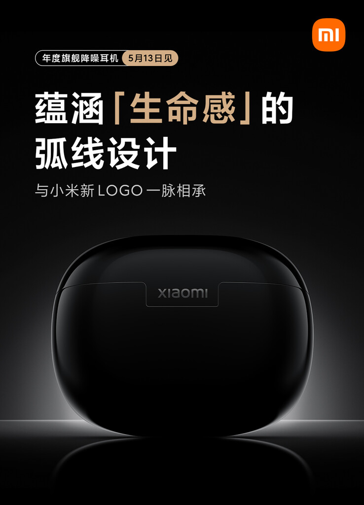 Una mirada más cercana al nuevo tipo de funda para auriculares TWS de Xiaomi. (Fuente: Weibo)