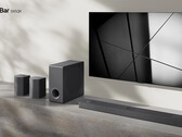 El nuevo sistema de barra de sonido insignia S95QR. (Fuente: LG)