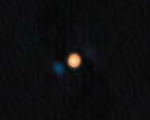 Una imagen de Beltegeuse y su estrella compañera, Siwarha (Fuente de la imagen: NASA, JPL y NOIRLab; recortada)