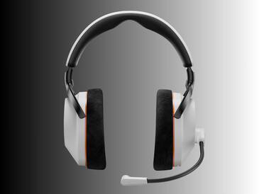 Vista frontal del Beyerdynamic MMX 230 en blanco (Fuente de la imagen: Beyerdynamic PR)