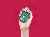 El Pi 4 Modelo B en caja tiene un precio inicial de 87,25 dólares. En la imagen: una fotografía promocional del SBC.