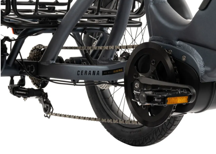El e-trike Buzz Cerena T2 cuenta con un motor mid-drive de 500 W (Fuente de la imagen: Buzz)