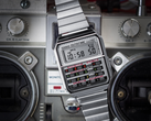 El nuevo reloj calculadora Casio "Regreso al futuro" CA500WEBF-1A, en la imagen. (Fuente de la imagen: Casio)