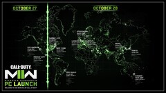 Fecha y hora de lanzamiento de Call of Duty: Modern Warfare II en todo el mundo (Fuente: Call of Duty)