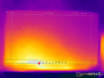 Perfil de temperatura (frontal)