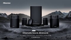El sistema de altavoces envolventes Hisense HT Saturn se lanzará próximamente (Fuente de la imagen: Hisense)