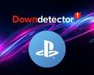 Símbolo de PlayStation Network mostrado debajo del logotipo de Down Detector