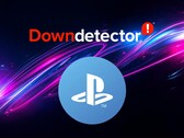 Símbolo de PlayStation Network mostrado debajo del logotipo de Down Detector