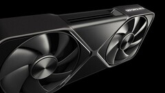 Render de marketing de la RTX 5090 FE de Nvidia (Fuente de la imagen: Nvidia)