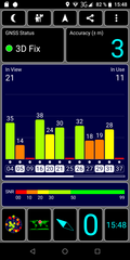 Prueba de GPS: Al aire libre