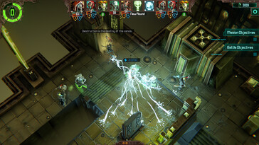 En la imagen: una captura de pantalla del juego Warhammer 40,000: Mechanicus.