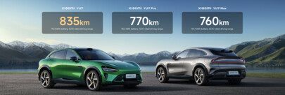Gama SUV Xiaomi YU7. (Fuente: Xiaomi)