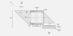 Un esquema de Apple para una lente de zoom de periscopio. (Fuente: Patently Apple)