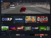 La nueva página de descubrimiento basada en estanterías introducida en la actualización de octubre de 2025 de s&amp;box ayuda a sacar a la superficie los juegos creados por la comunidad de forma más eficaz (Imagen: Facepunch Studios)