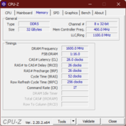 CPU-Z: Memoria