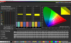 ColorChecker (Perfil: Vívido, Cálido, Espacio de color de destino: P3)
