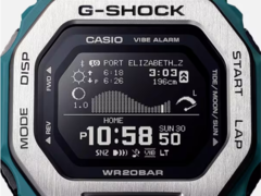 La serie Casio G-Shock GBX-100 es conocida por funciones como los gráficos de mareas, los datos lunares y las horas de salida y puesta del sol. (Fuente de la imagen: Casio)