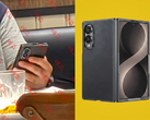 En la imagen: Una fotografía recién filtrada del Samsung Galaxy Z Fold 8 Ultra (izquierda), junto a una imagen previamente filtrada de su carcasa en Alibaba.