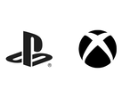 Los logotipos de PlayStation y Xbox sobre fondo blanco (fuente de la imagen: PlayStation y Xbox)